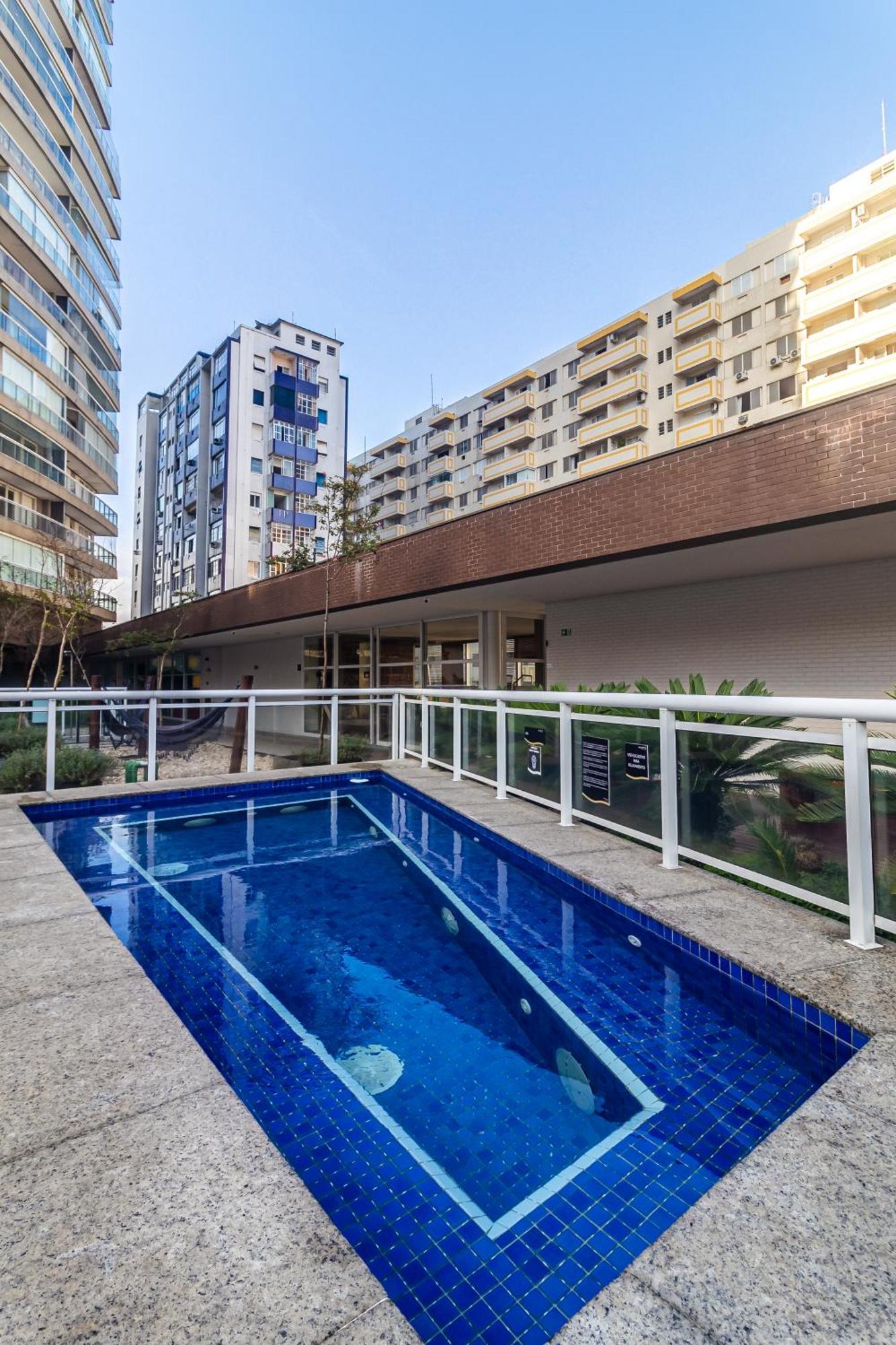 Ap Ocean Unlimited - Vista Panoramica Da Praia De Santos No Unlimited Santos (Sao Paulo) Exterior foto